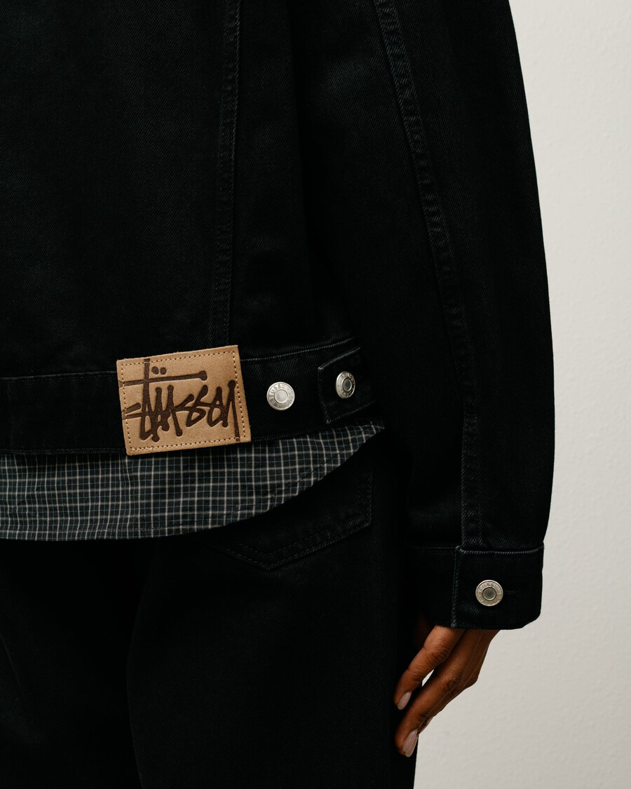 giacca da camionista in denim