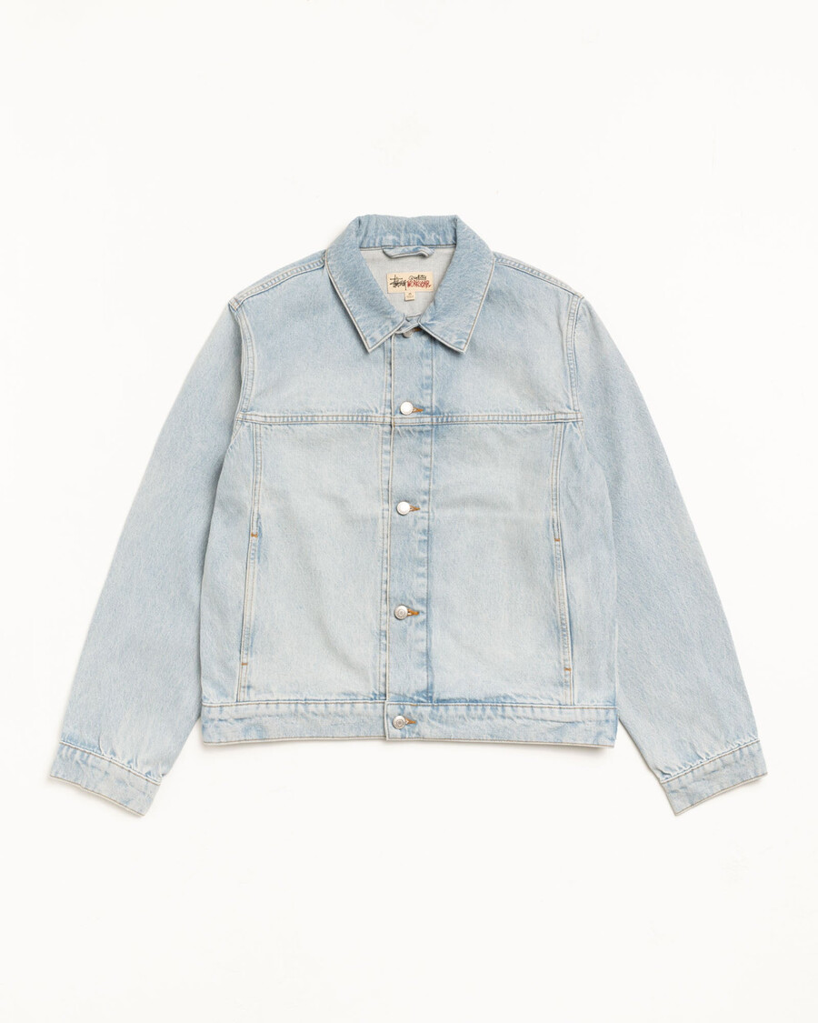giacca da camionista in denim