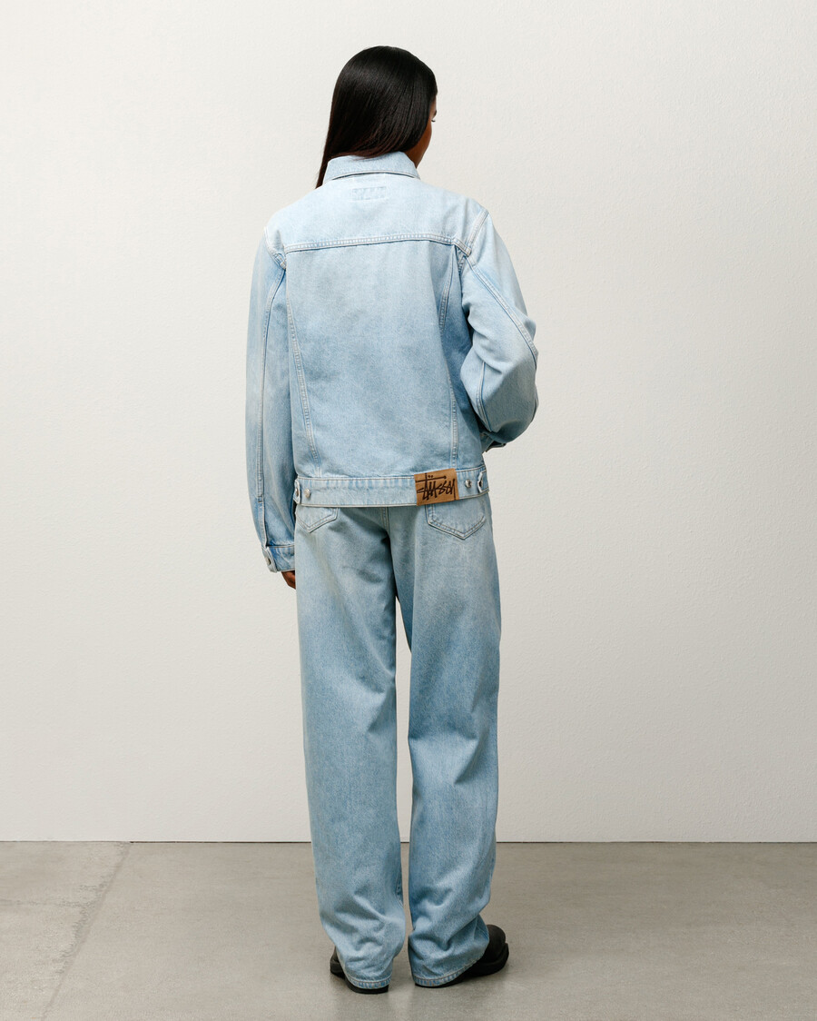 giacca da camionista in denim