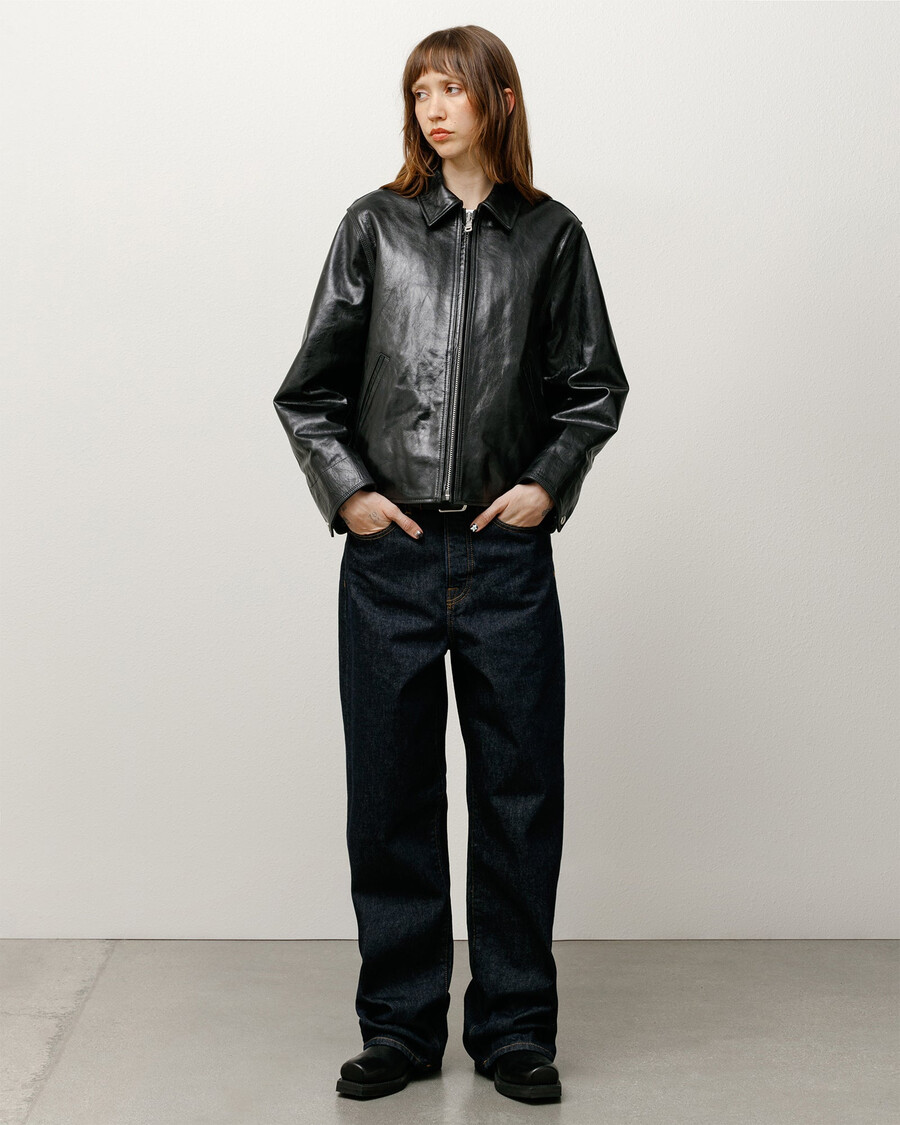 jeans denim rilassati