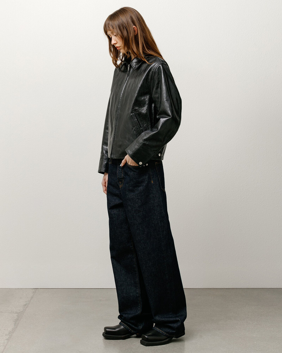 jeans denim rilassati