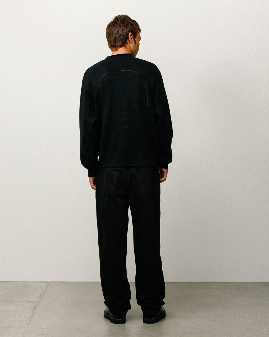 maglione in cotone merino surfman