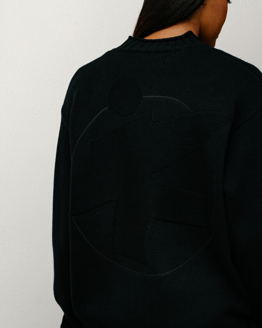 maglione in cotone merino surfman