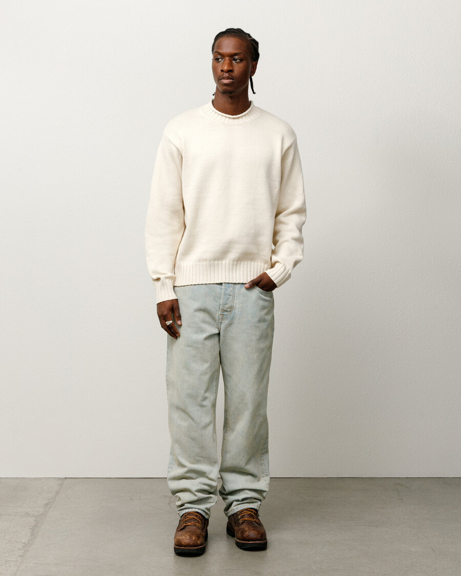 maglione in cotone merino surfman