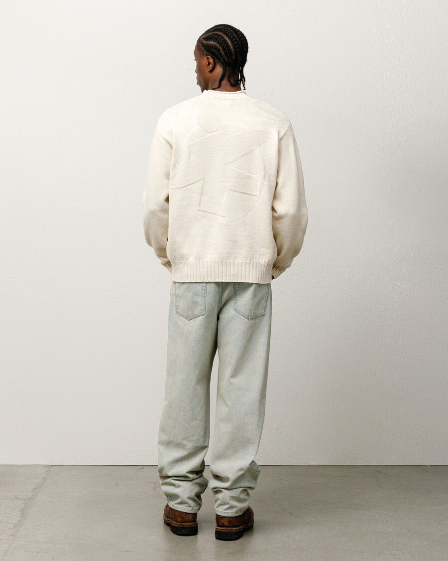 maglione in cotone merino surfman