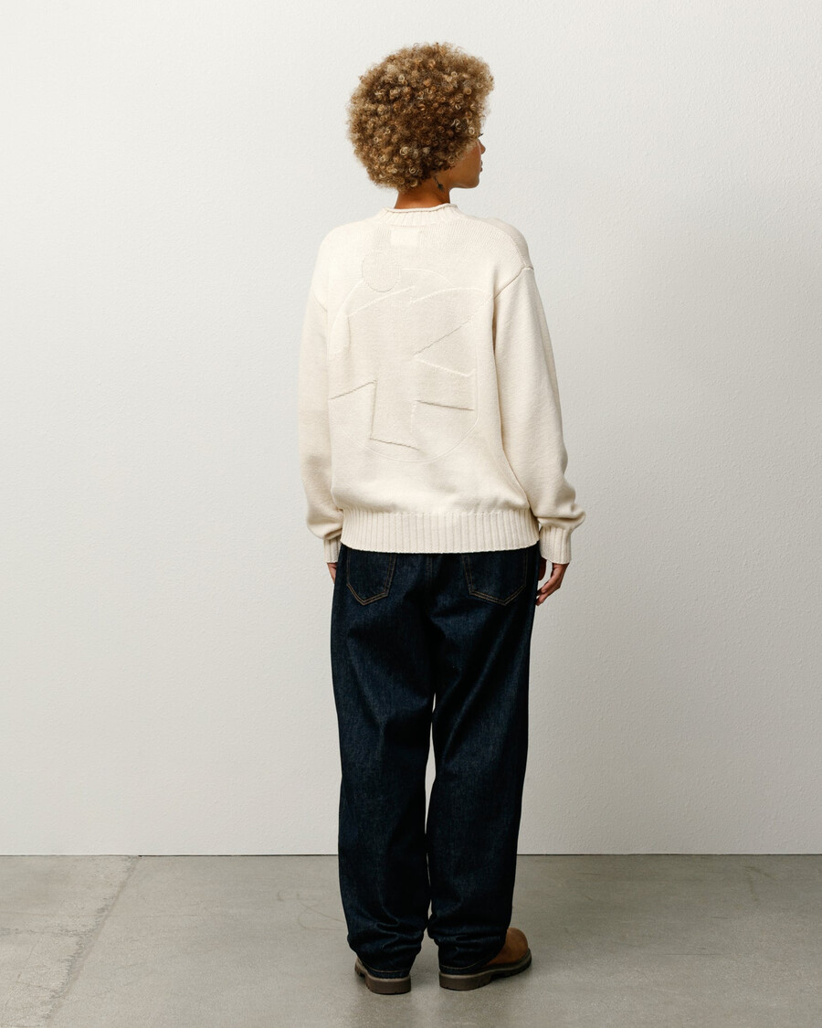 maglione in cotone merino surfman