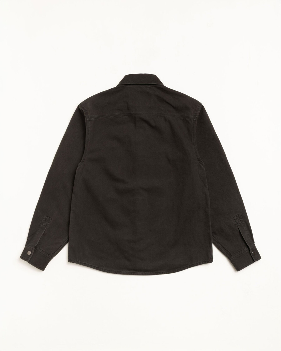 camicia in tela lavata pesante
