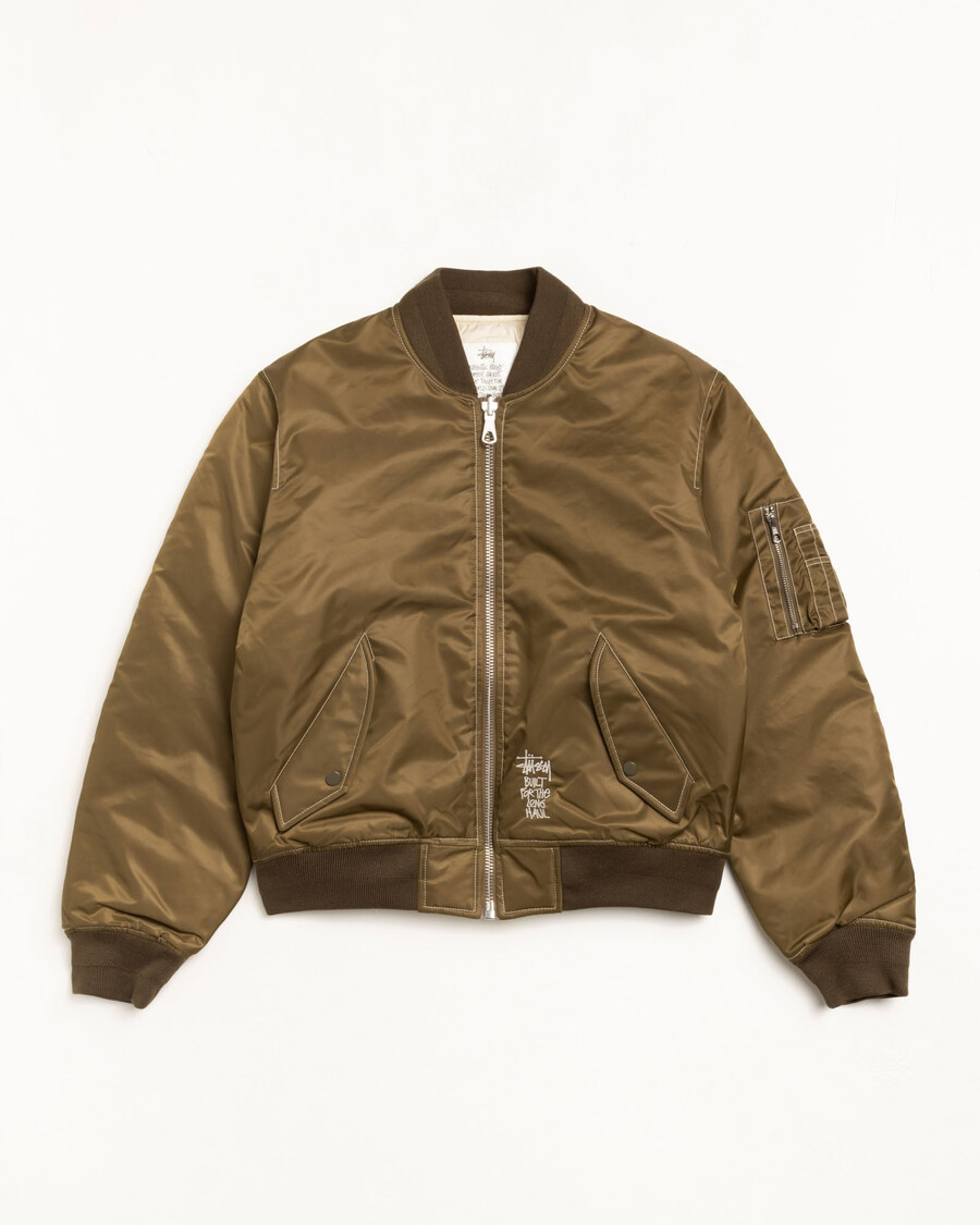 giacca bomber reversibile built