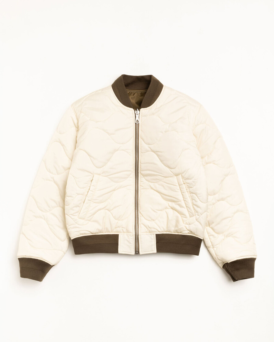giacca bomber reversibile built