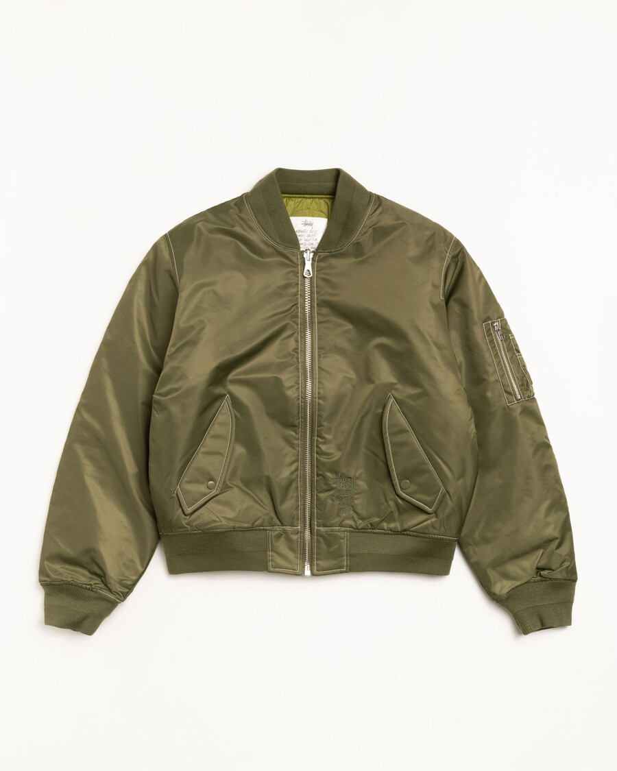 giacca bomber reversibile built