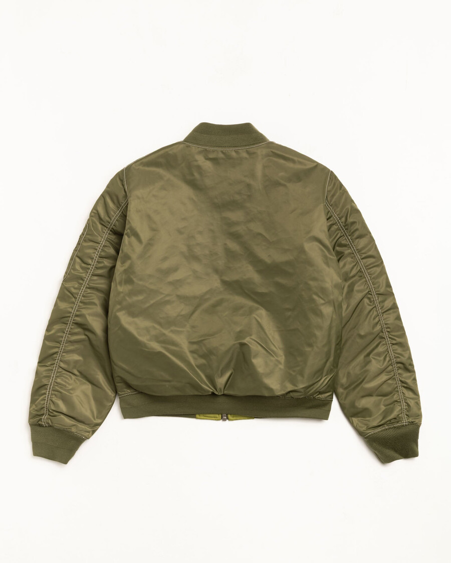 giacca bomber reversibile built