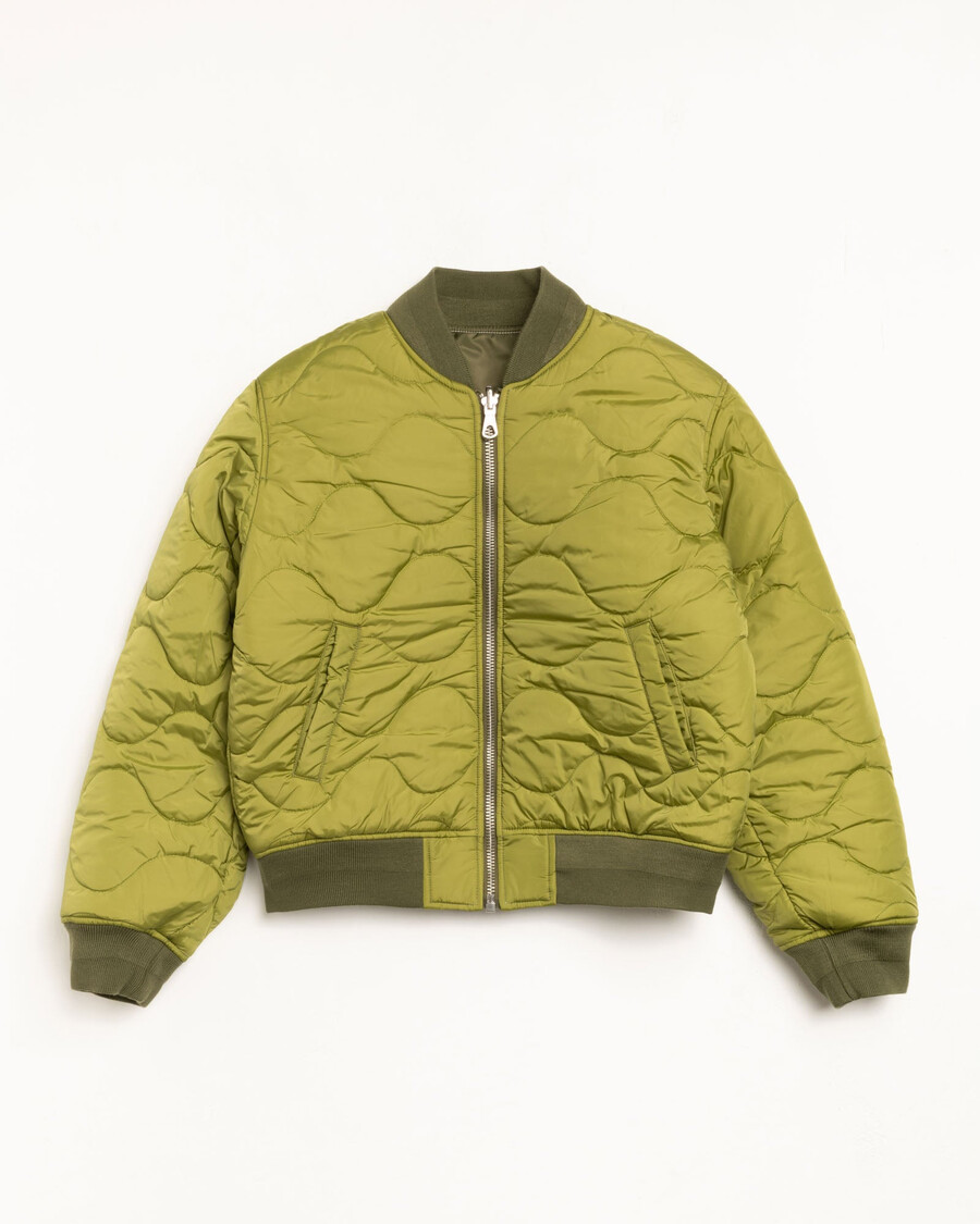 giacca bomber reversibile built