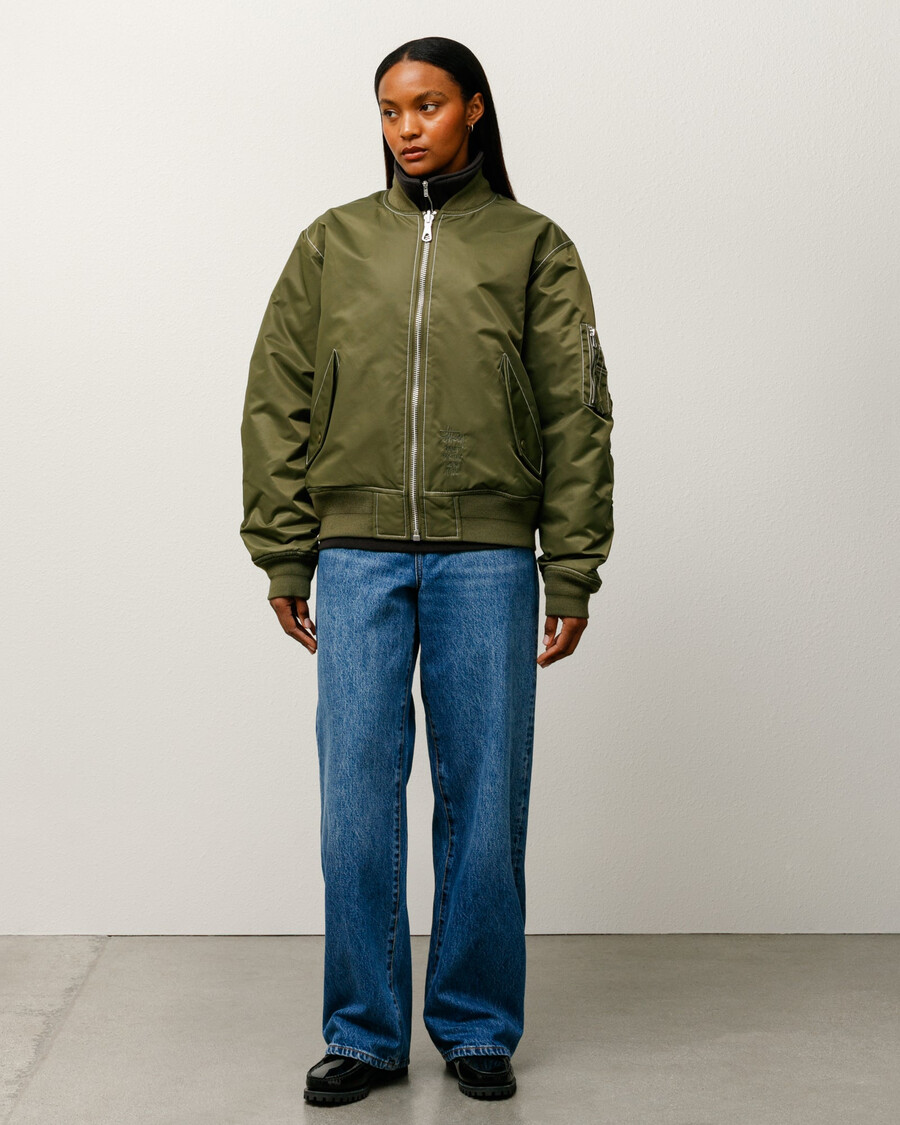 giacca bomber reversibile built