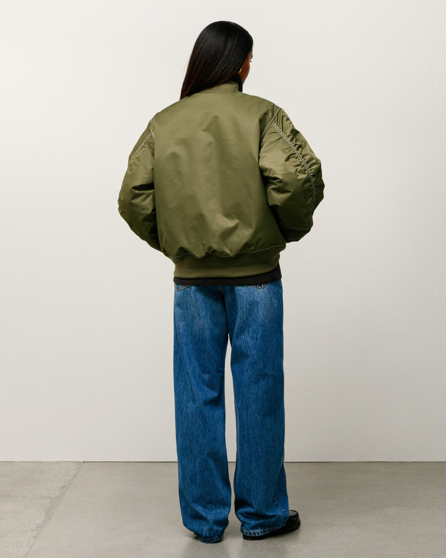 giacca bomber reversibile built