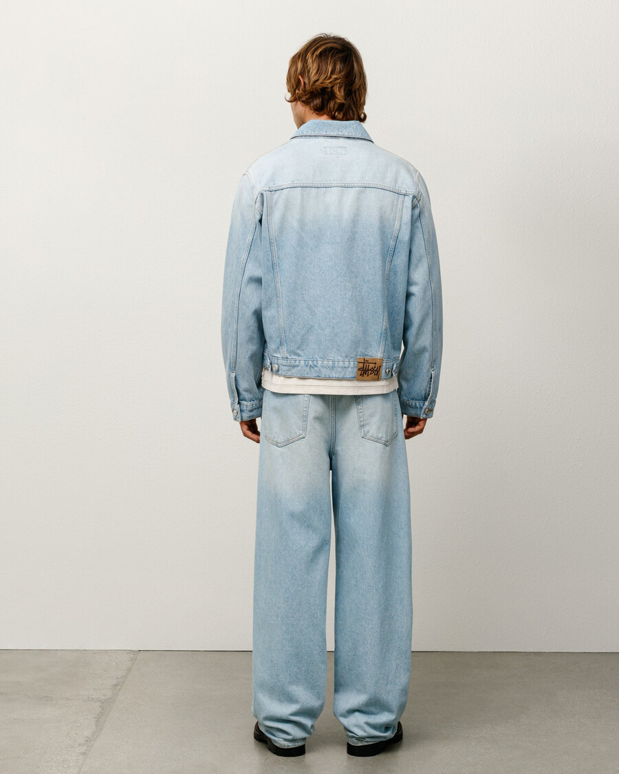 giacca da camionista in denim