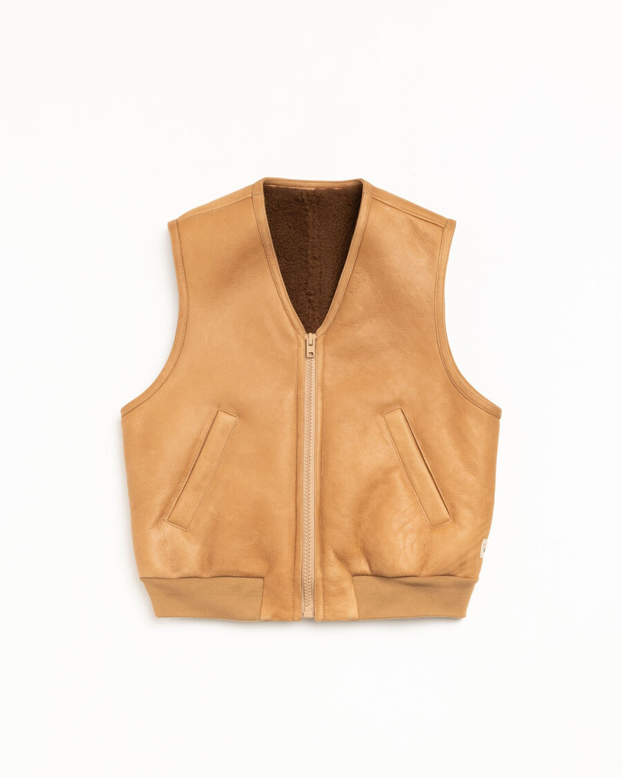 gilet in montone
