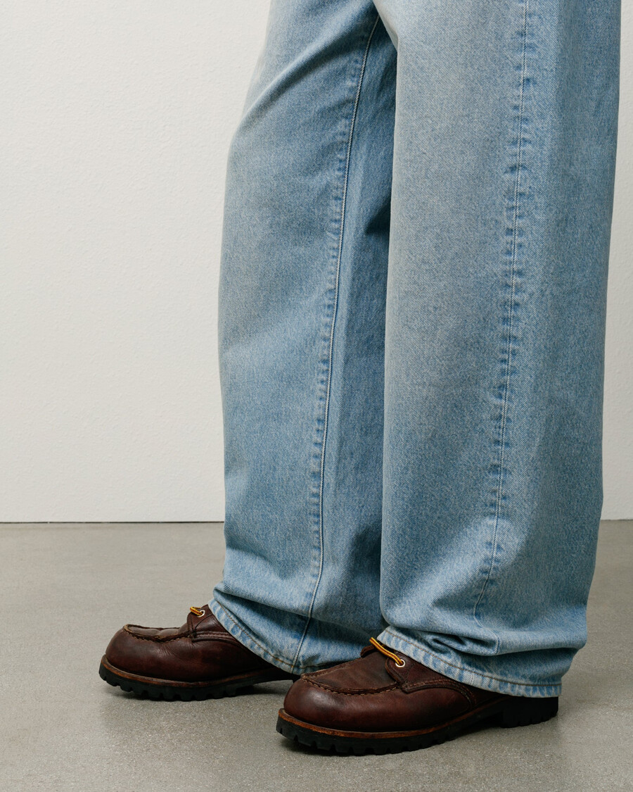 jeans denim rilassati