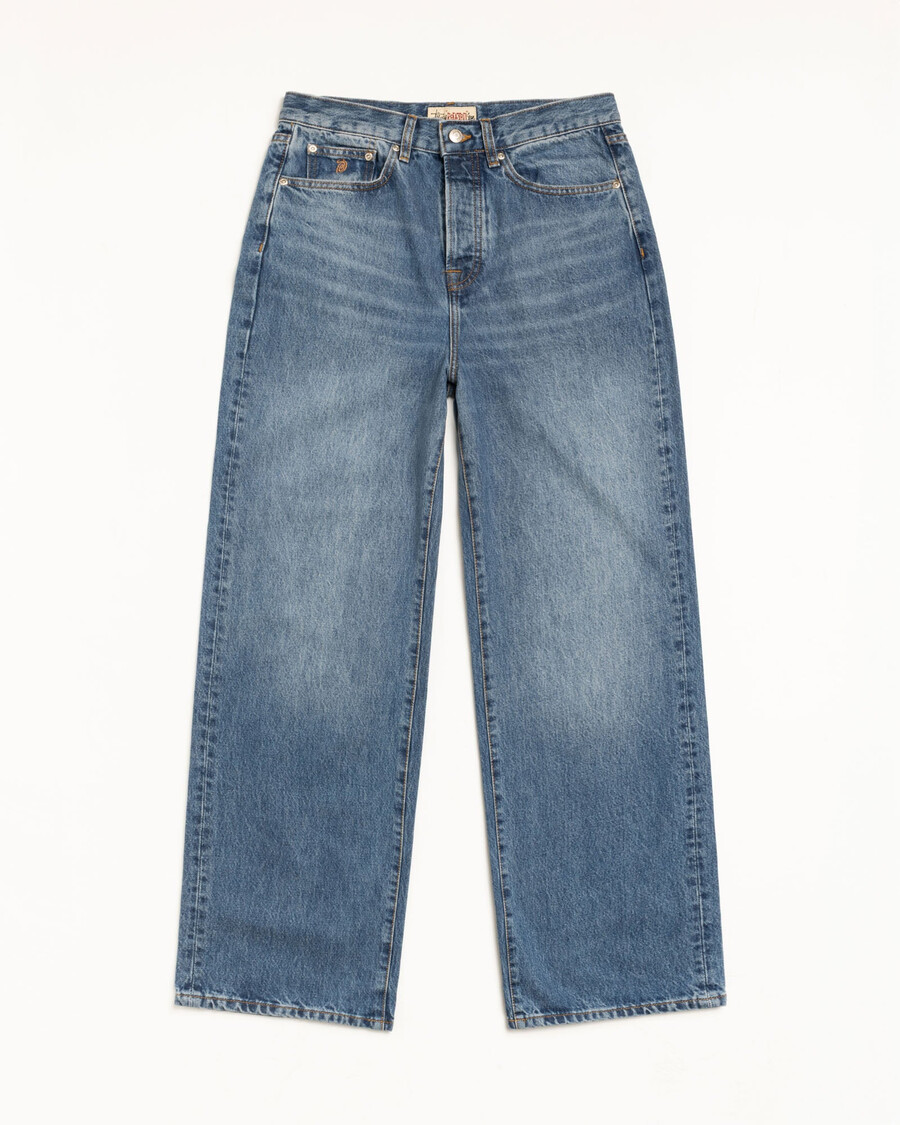 jeans denim rilassati