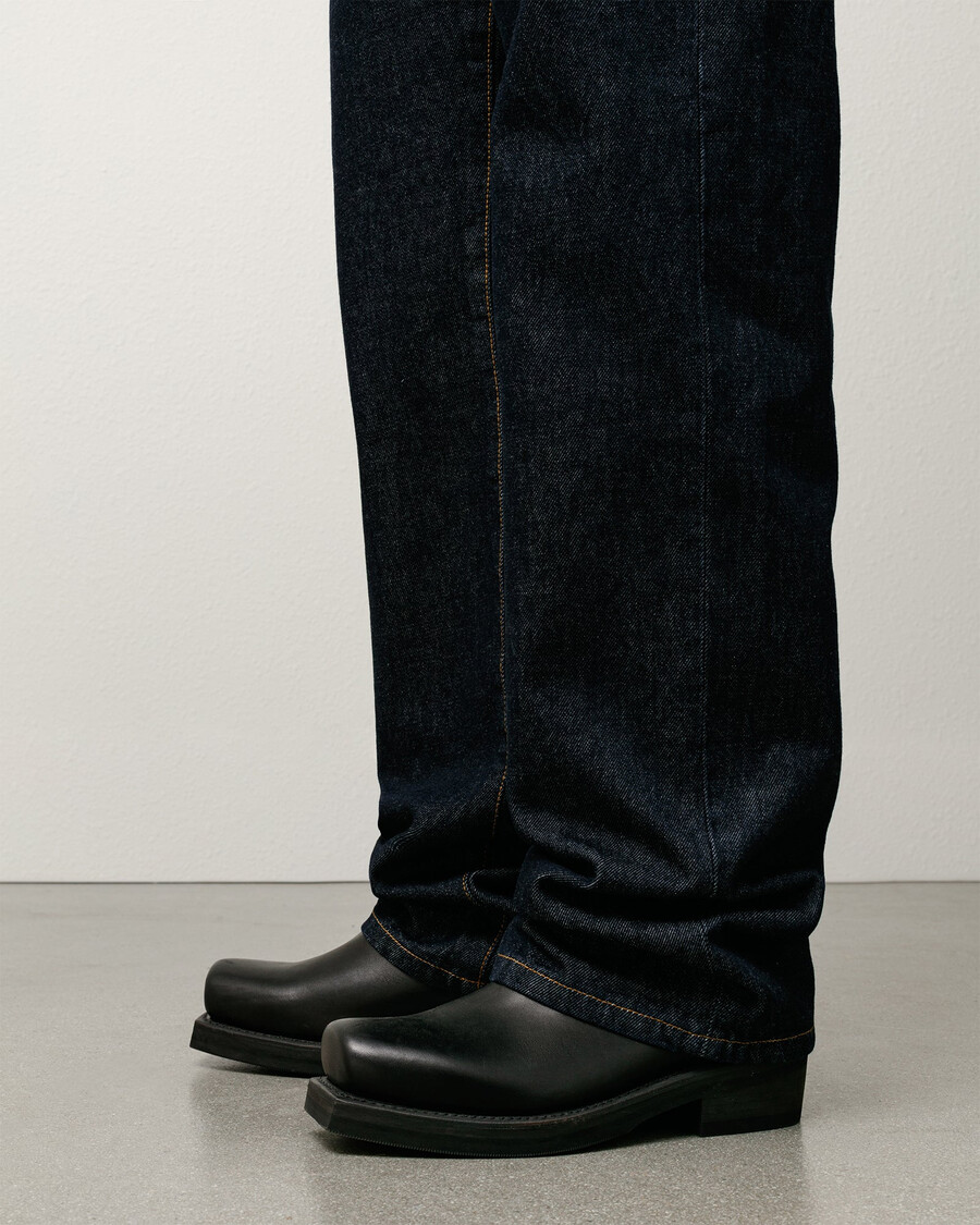 jeans denim rilassati