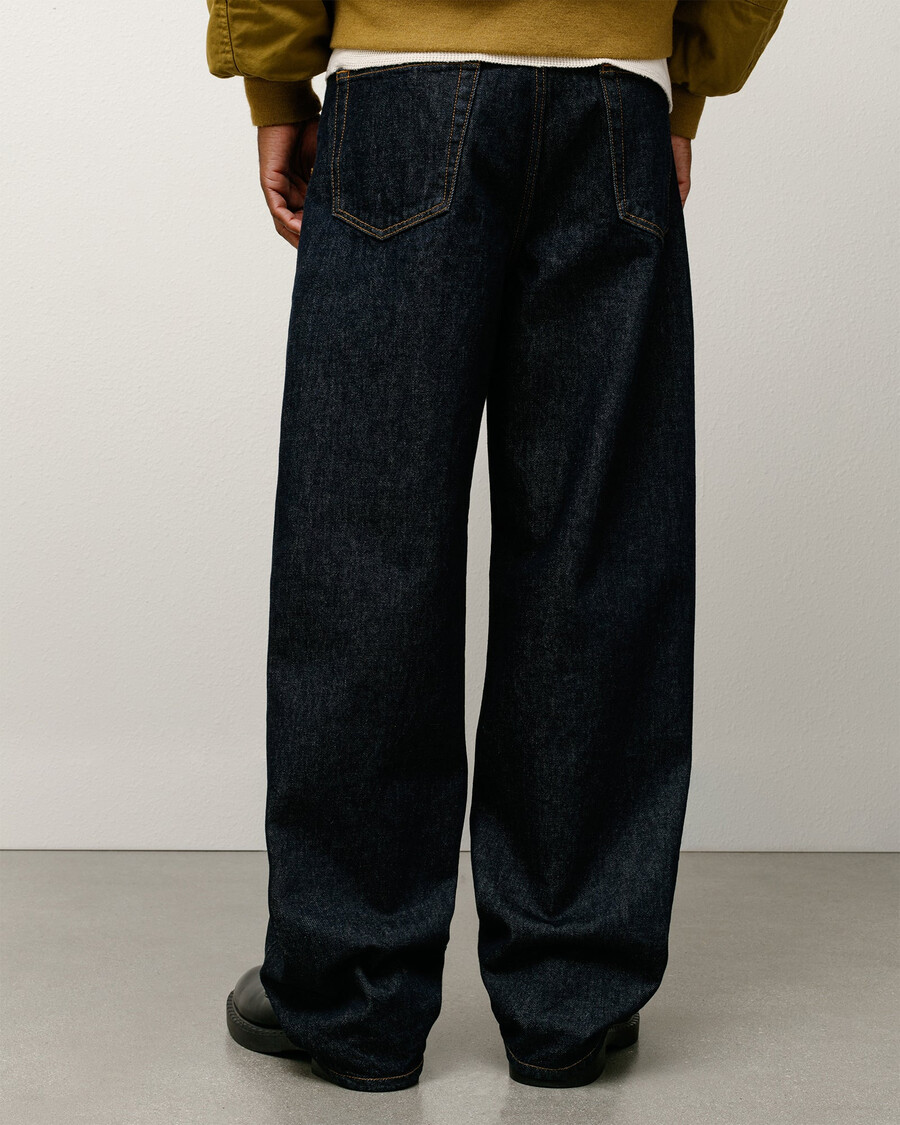 jeans denim rilassati