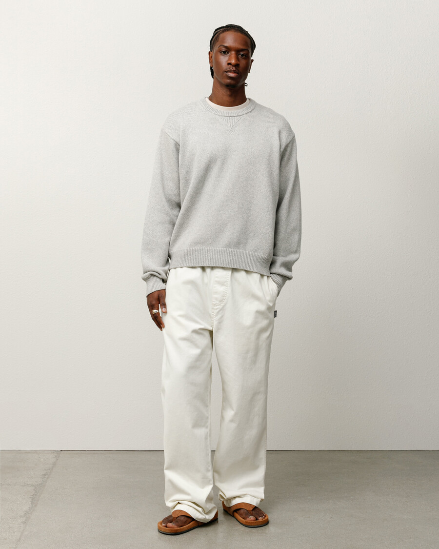 pantaloni da spiaggia in twill di cotone