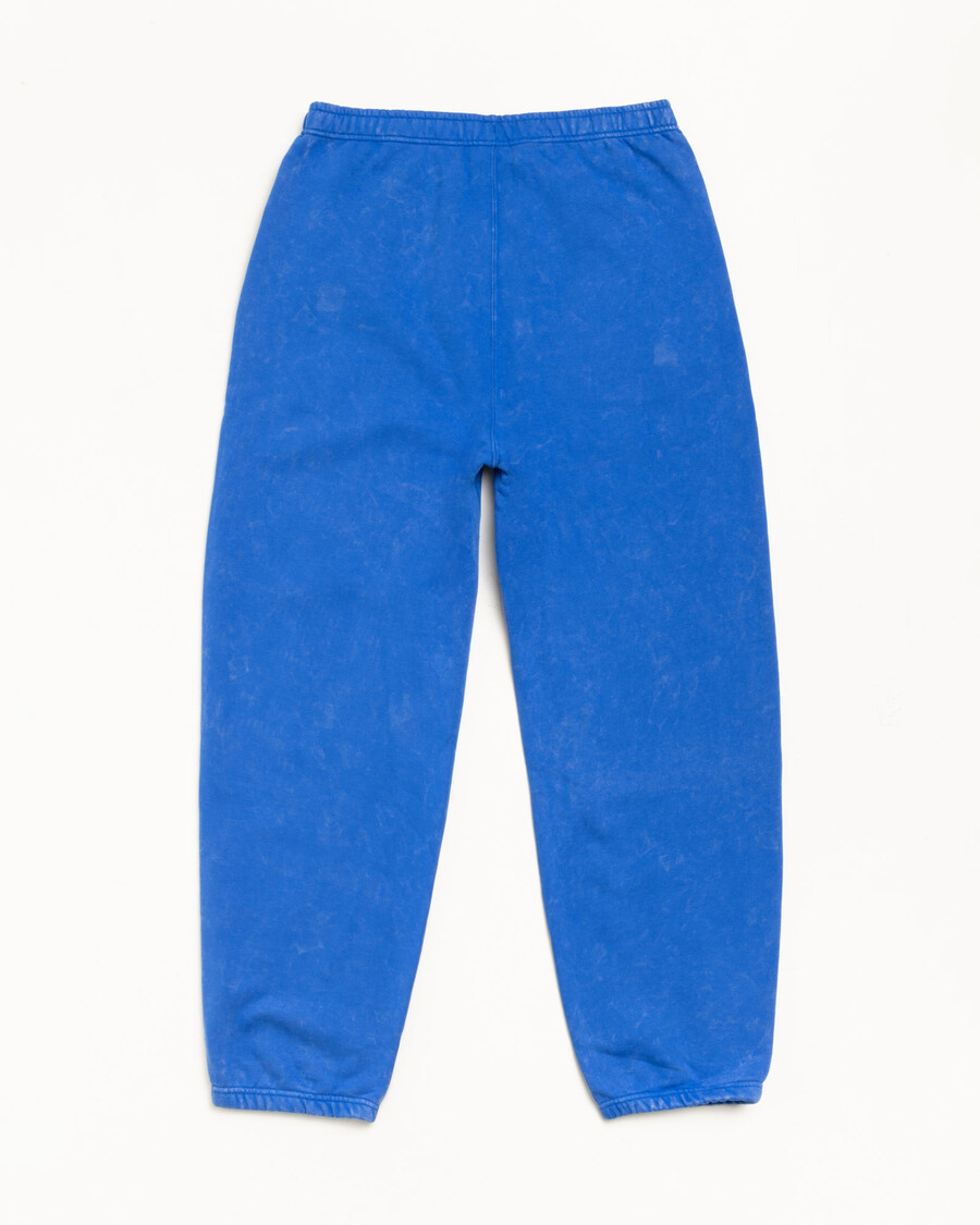 pantaloni in pile con lavaggio acido stüssy nike