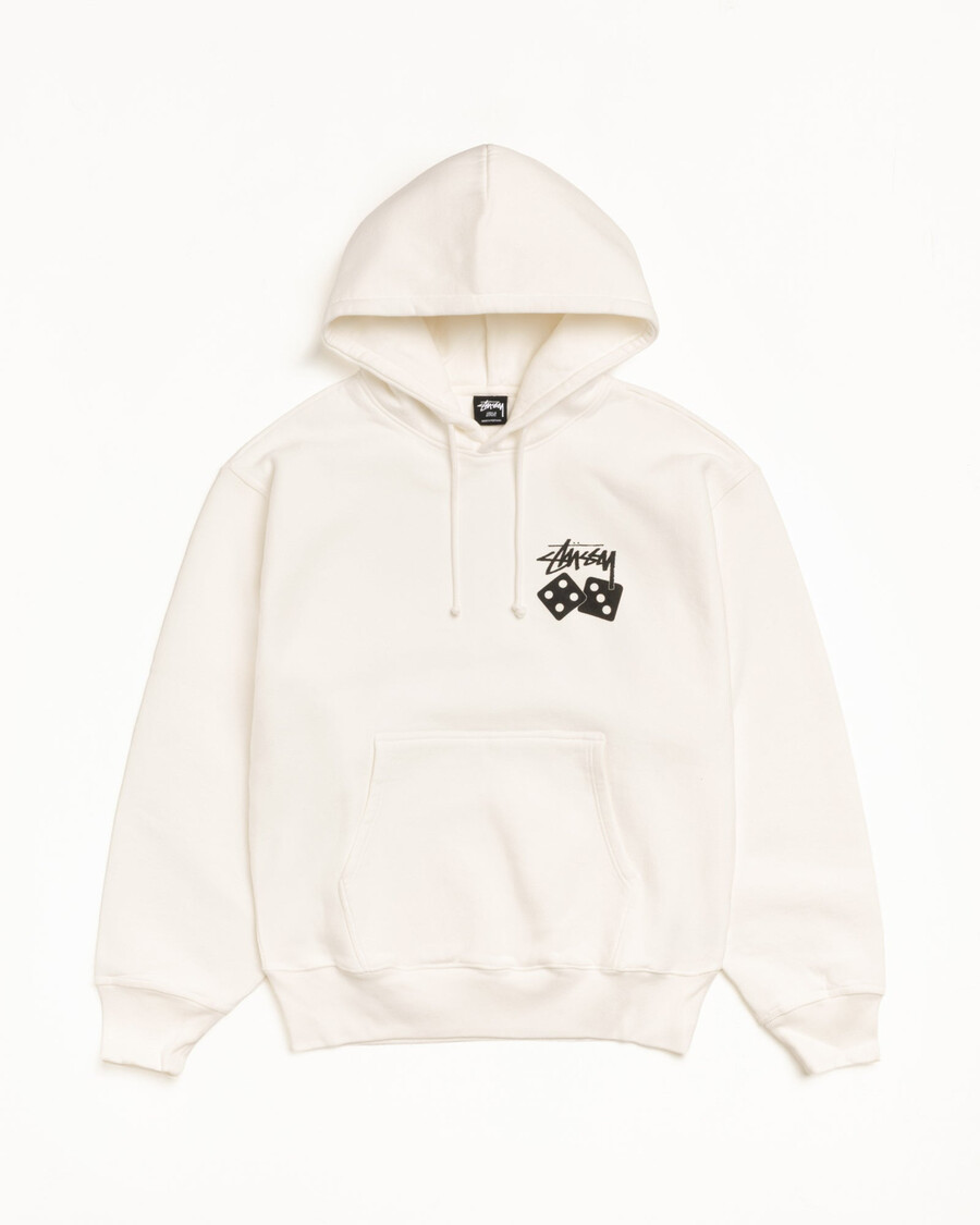 felpa con cappuccio dice tinta a pigmento