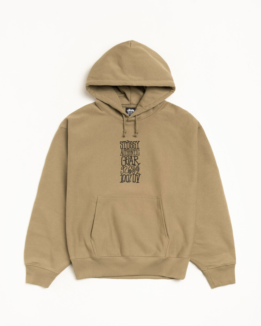 felpa con cappuccio authentic gear
