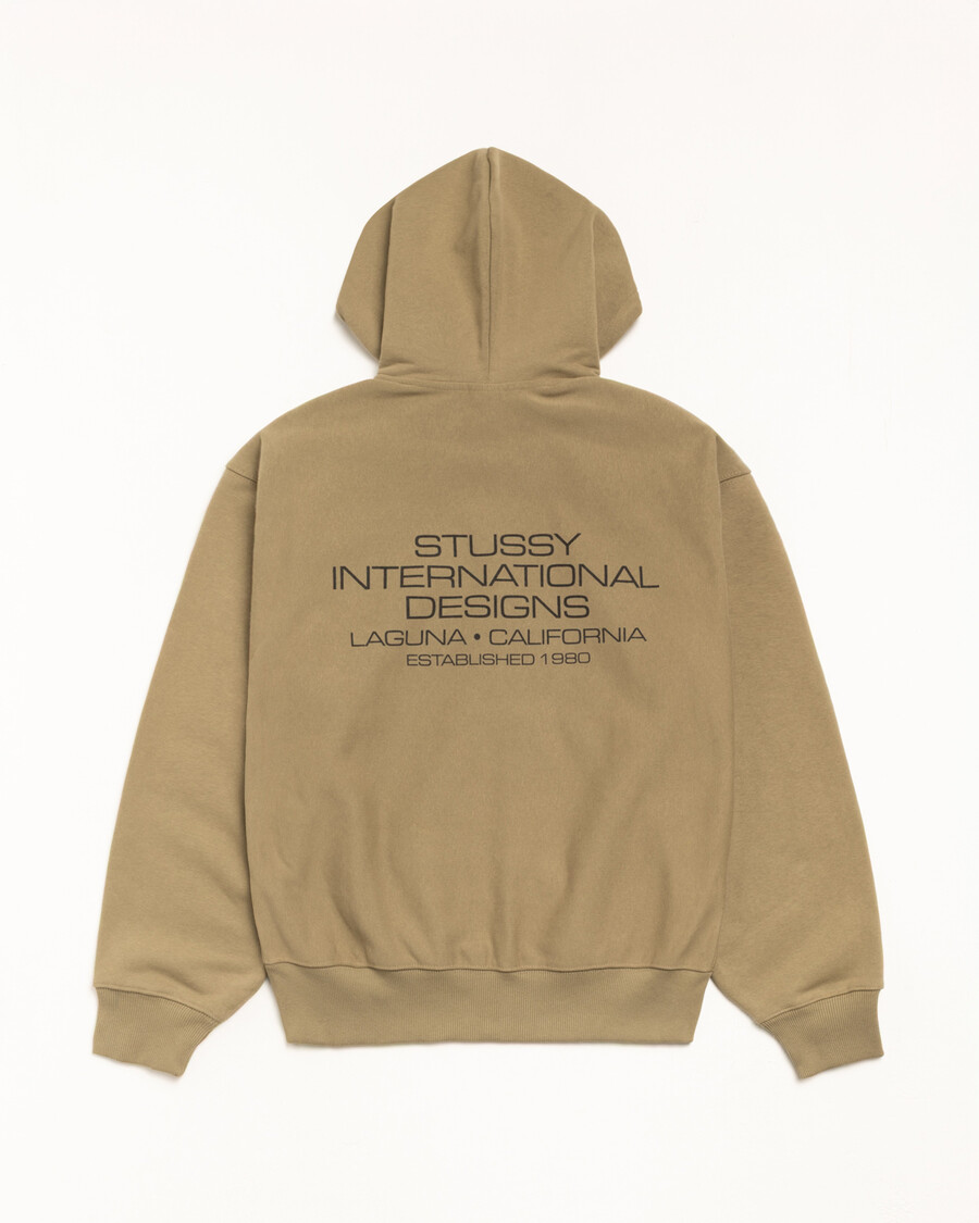 felpa con cappuccio international designs