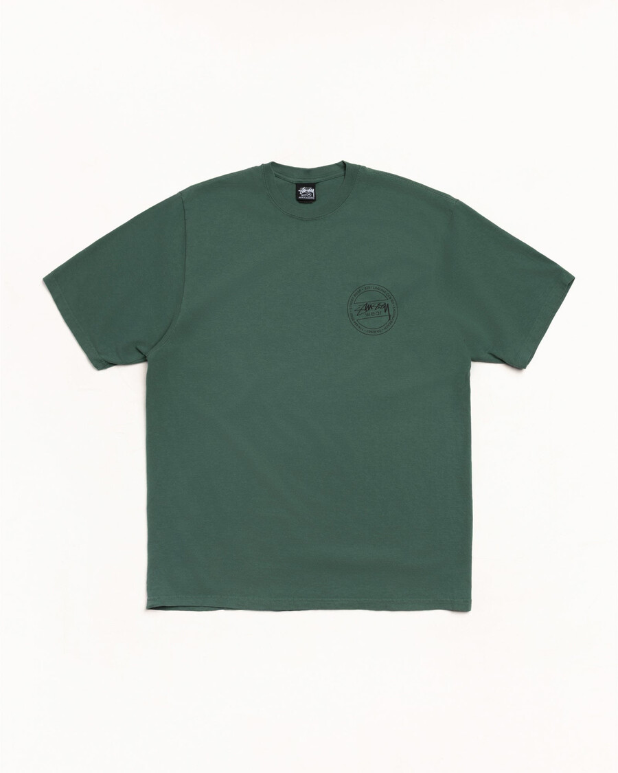maglietta stüssy wear tinta a pigmento