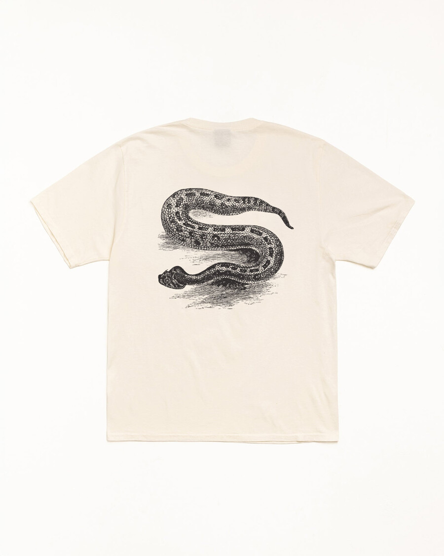 maglietta serpente pigmentata