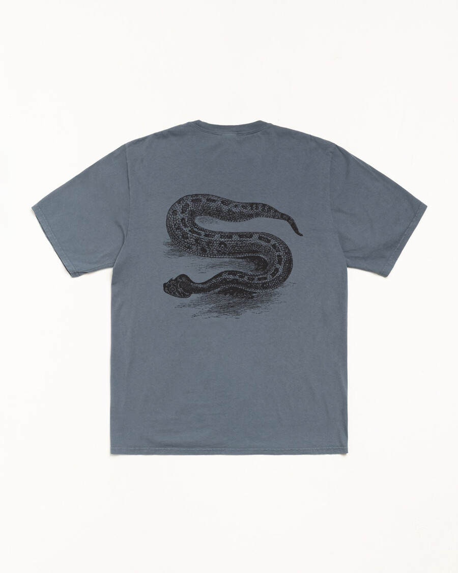 maglietta serpente pigmentata