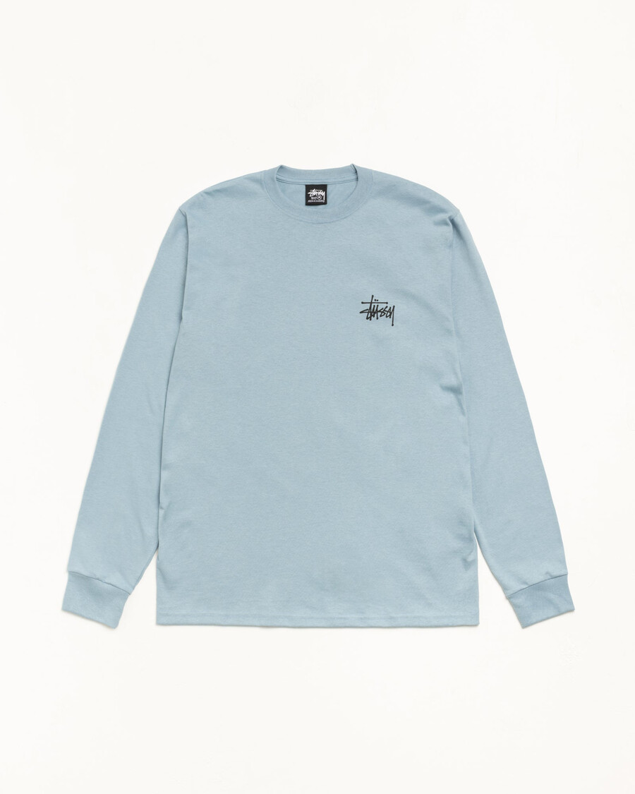maglietta basic stüssy ls