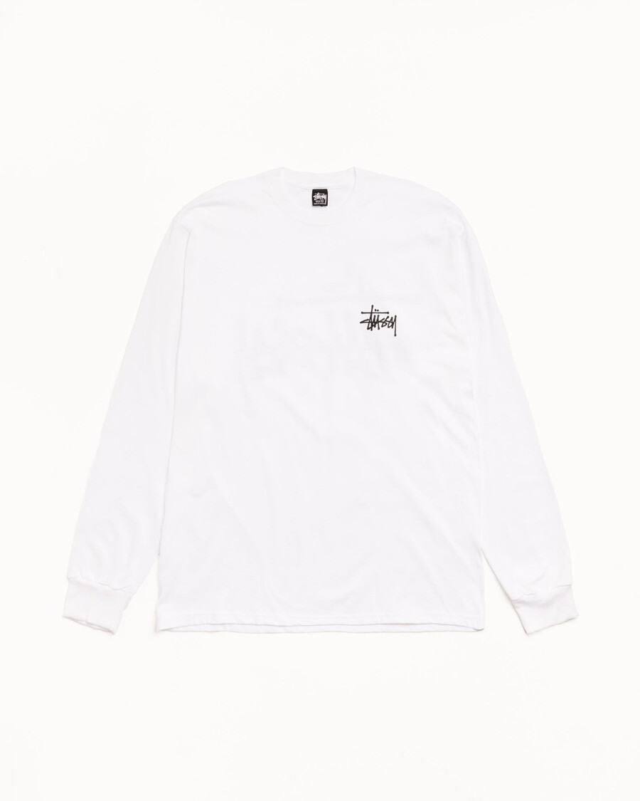 maglietta basic stüssy ls