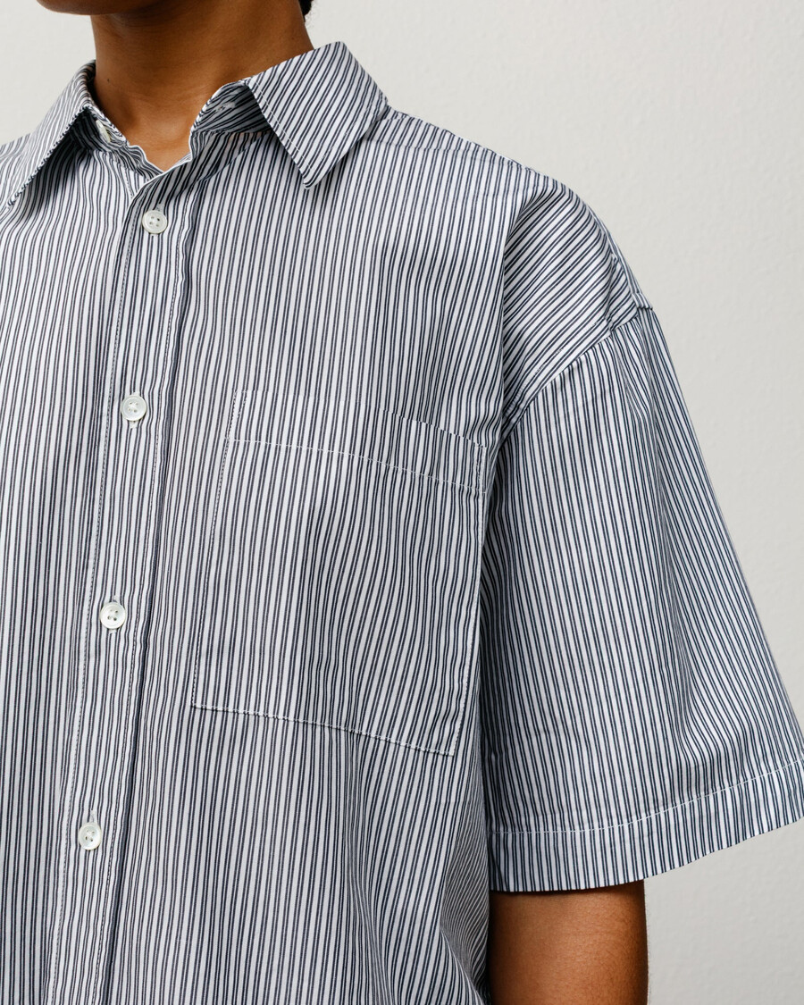 maglietta a maniche corte squadrata 8 ball stripe