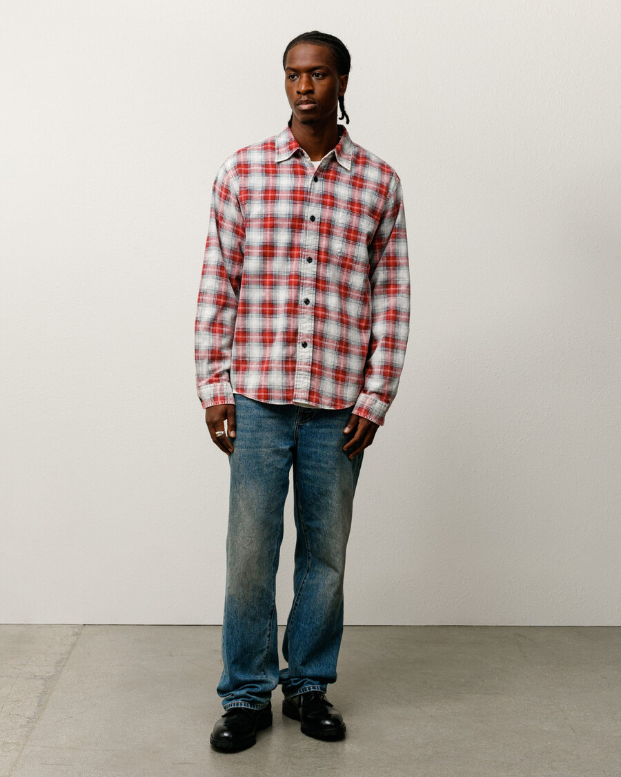 camicia stampata dax